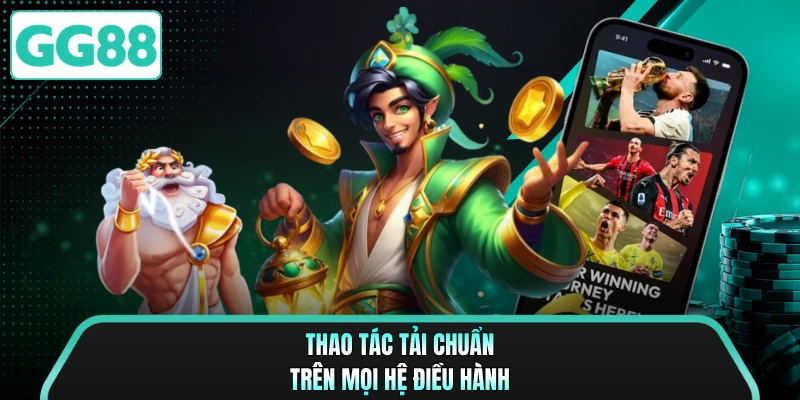Thao tác tải chuẩn trên mọi hệ điều hành